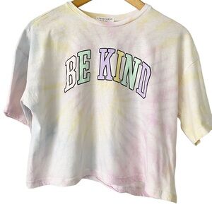 Streetwear Society Cropped Tie Dye T-Shirt, Size S